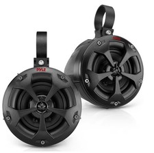 2-Way Dual Waterproof Off-Road Speakers, 4 Inch 800 Watt Marine Grade Wakeboard