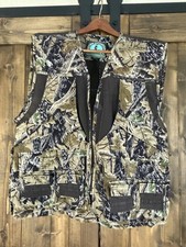 Master Sportsman Vest Rugged Outdoor Gear Fall Leaves Hunting Fishing Men's xl