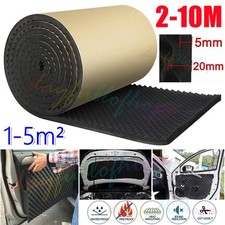10M Self-adhesive Sound Proofing Deadening 20mm Thick Heat Noise Insulation Foam