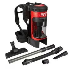Milwaukee Tool 0885-20 M18 Fuel 3-In-1 Backpack Vacuum, 1 Gal Capacity,