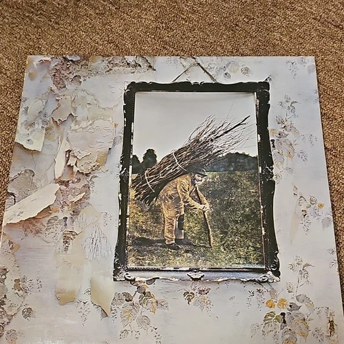Led Zeppelin ~ IV ~ LP Vinyl Atlantic SD 7208 Rock 12" 33 RPM