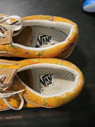 Vans Comfycush Old Skool Fatal Floral goldbraun Damenschuhe 13 Wildleder - Bild 6 von 7