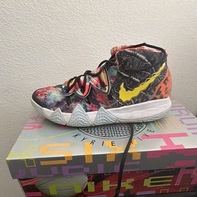 Nike Multicolor Men s Athletic Sneaker Kyrie S2 Yellow Swoosh w/ Box