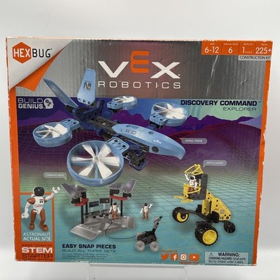 HexBug Vex Robotics Discovery Command Explorer Stem Starter 225 Pcs