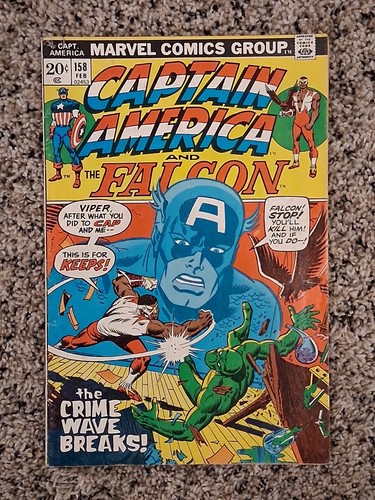 Marvel Comics CAPTAIN AMERICA #154 155 156 157 1971 Bronze Age Lot Run Set - Picture 2 of 9