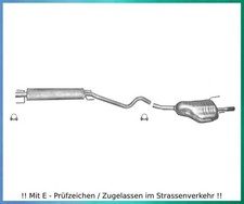 Auspuffanlage für Opel Astra G Caravan 1.6, 1.8 Bj.03-04 Kombi Auspuff