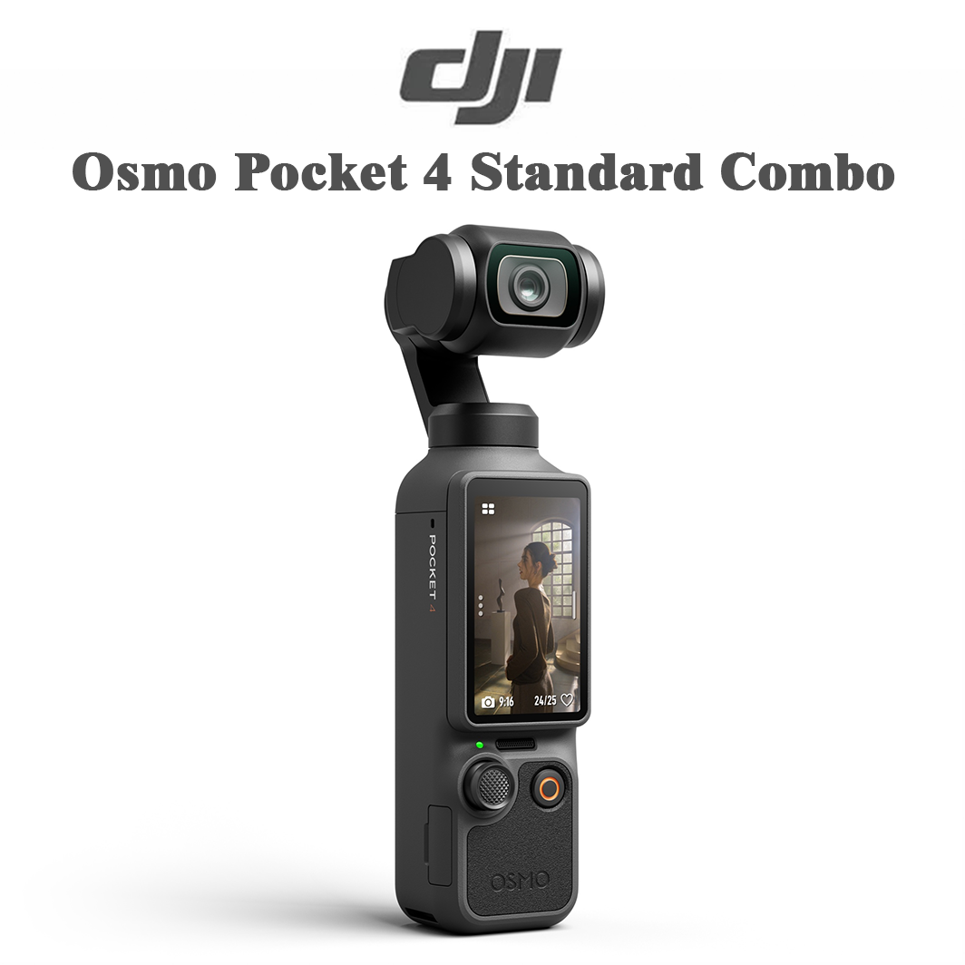 DJI Osmo Pocket 4 Standard Combo 4K Gimbal Camera Vlog Handheld
