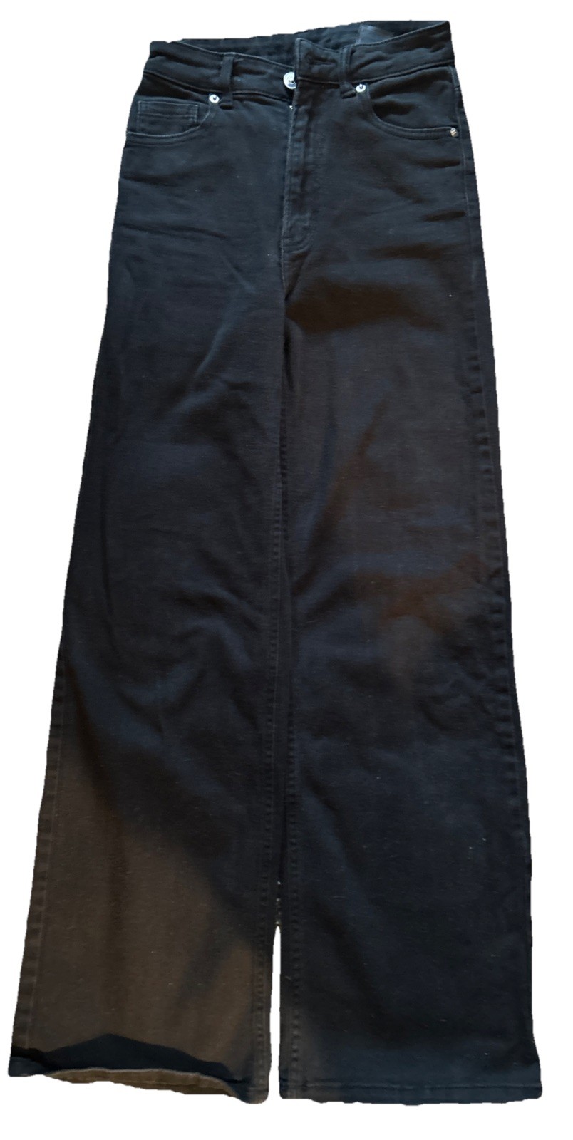 H&M DIVIDED Women’s Black Straight Leg Jeans Size 2