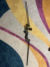 Archery Takedown Long Bow- RH, Black- No String, Used, Whisker Biscuit, Sight