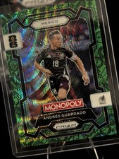 2026 Panini Prizm x Monopoly FIFA World Cup Andres Guardado Green Wave #55