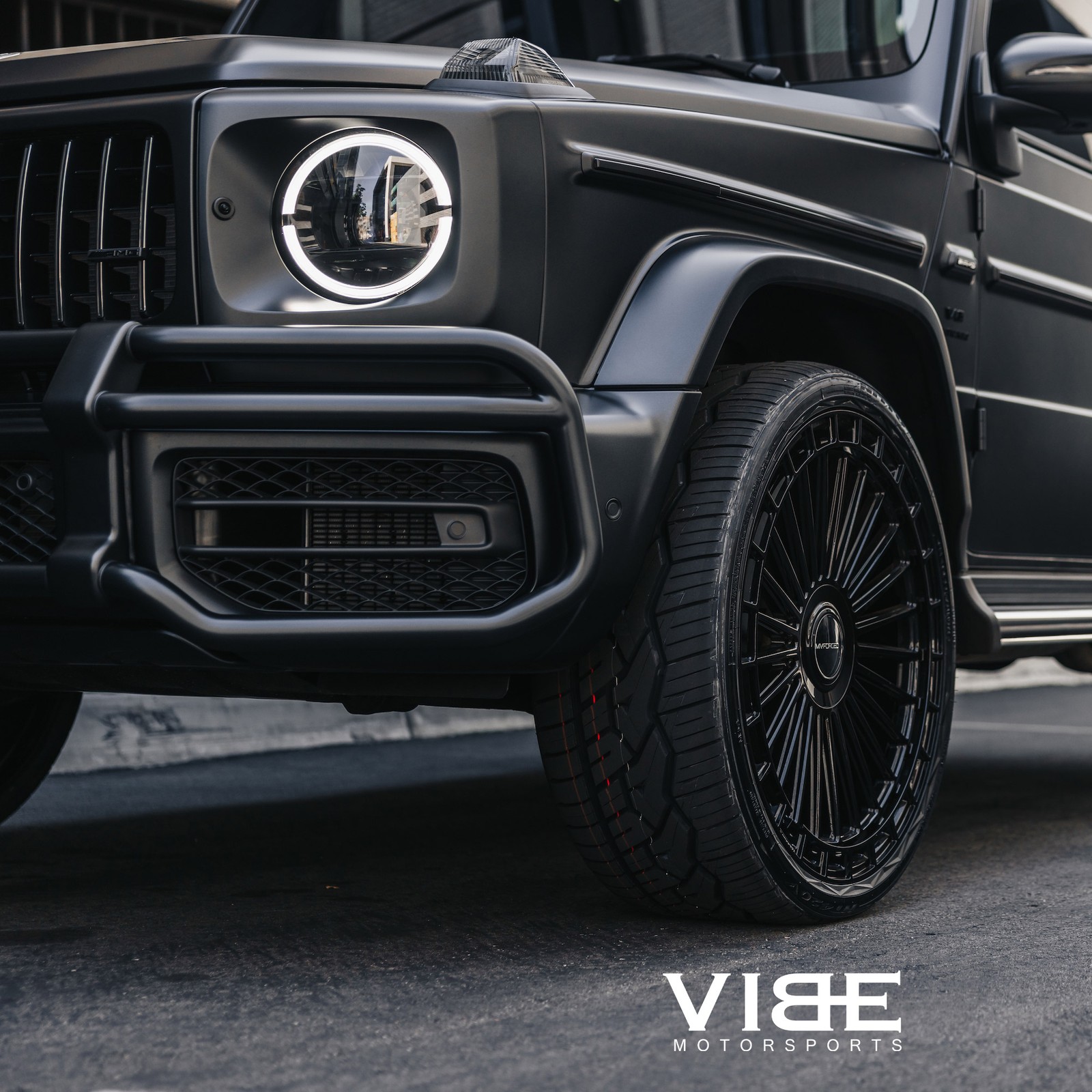 MV Forged MVF40 Black 24x10 Concave Wheels Rims Fits Bentley Bentayga