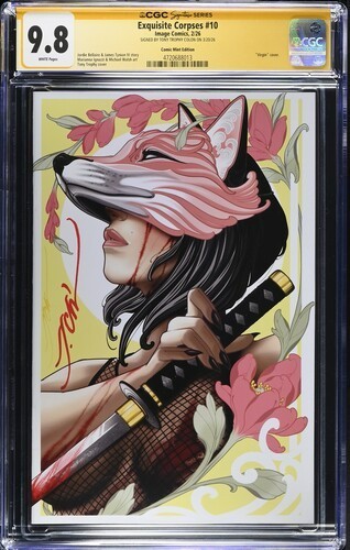Exquisite Corpses #10 Megacon Tony Trophy Signed LTD 300 CGC 9.8