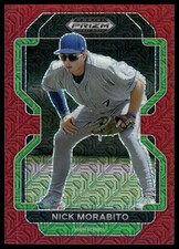 2022 Panini Prizm Draft Picks #PDP75 Nick Morabito Red Mojo
