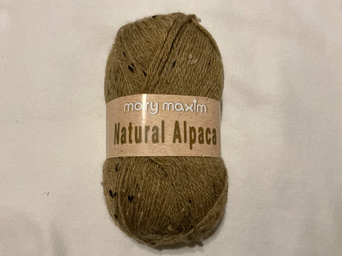Mary Maxim Filato Alpaca Tweed Morbido – Colore Stone (3oz/240m)