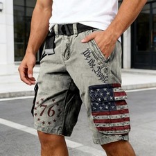 Mens Summer Outdoor Cargo Hiking Fishing Track Shorts