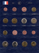 Frankreich KMS 2004 Kursmünzensatz 1 Cent - 2 Euro bankfrisch/unzirkuliert