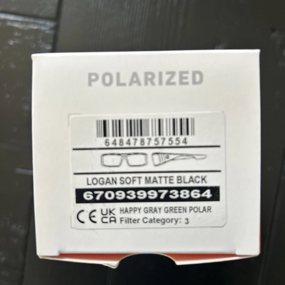 Gafas de sol Spy Optics Logan polarizadas suaves mate marco negro hechas en Italia Foto 4 de 4