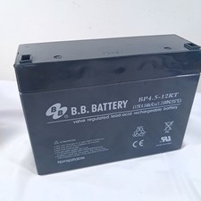 BB BP4.5-12RT 12V 4.5Ah RT Replacement Battery UNTESTED FOR PARTS REPAIR
