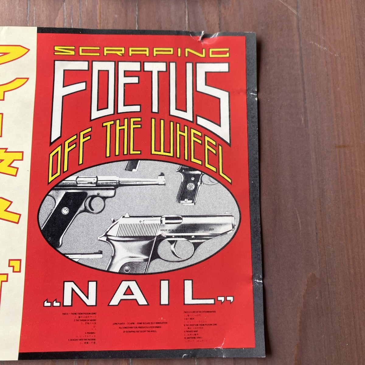 Nail by Scraping Foetus Off The Wheel (CD 1985) | eBay