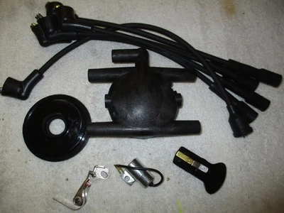 FPO Y112 , Y112F , Y400 Y112 CONT 4 CYL Red Seal TUNE IGN FLAT CRAB CAP, IGN KIT, SEAL, WIRES Dist kit