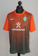 Werder Bremen Germany away football shirt #9 11/12 Nike Size L