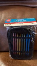 BOYE NeedleMaster Junior Jr Knitting 16 Piece US 7 8 9 10 Needles Cables Case