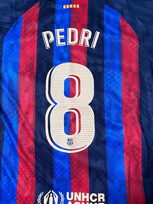 FC Barcelona PEDRI 8 サッカーシャツ Lサイズ FC Barcelona PEDRI 8 サッカーシャツ Lサイズ - メルカリ