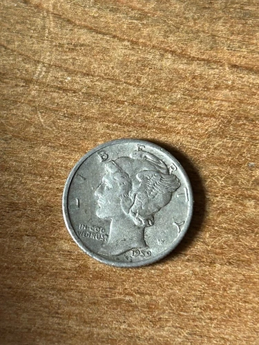 1939D Mercury Dime XF