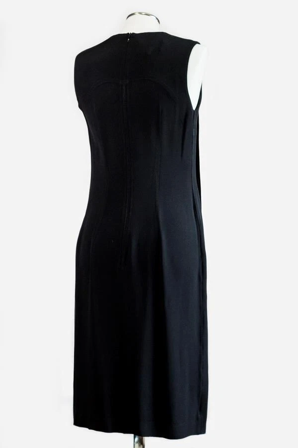 MAISON MARGIELA ABITO MARTIN MARGIELA NERO RASO AVVOLGENTE 40 6 8