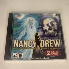 Haunting of Castle Malloy/Nancy Drew Legend of Crystal Skull Brand New PC CD-ROM