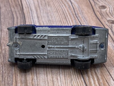 1973 Hot Wheels Redline Breakaway Bucket Mattel Blue Original