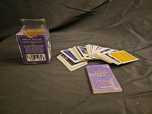 Brigit Esselmont Everyday Tarot Mini Kit Tarot Deck Illustrated Cards Guide Book - Picture 3 of 3