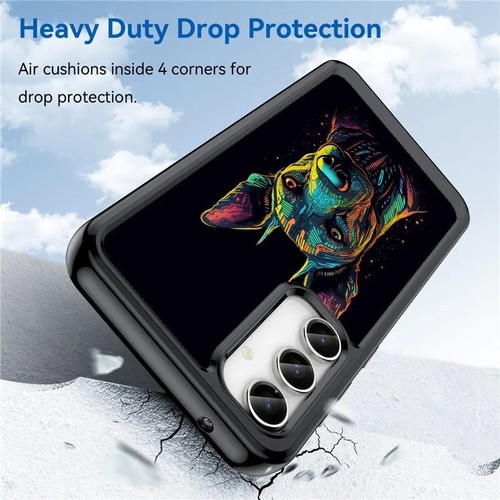 edgy street doberman dog For Samsung S21 S22 S23 S24 Ultra FE Anti scratch Cover - 第 14/25 張圖片