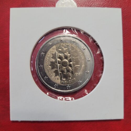 2 euro commemorative coin - Bleuet de France - FRANCE 2018 - Picture 1 of 2
