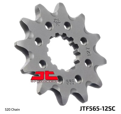 JT Front Sprocket 12 Tooth YZ250 99-24 Raptor 660 YFZ450 YZ WR450F