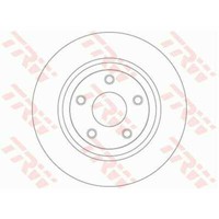 Trw 2X Bremsscheibe Hinten 330 Voll FüR Jeep Grand Cherokee Iv Wk WK2