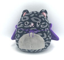 Juguete suave de peluche Squishmallow Xiomara Black Panther Cat 5,5" H