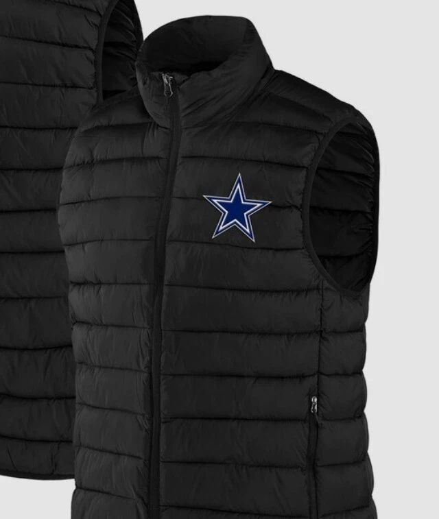 Dallas Cowboys Sleeveless Puffer Jacket