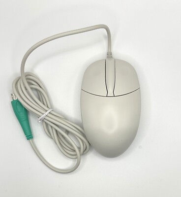 Vintage PS/2 Wired Ball Mouse - New, Open Box, Retro PC Accessory HIPORT M203