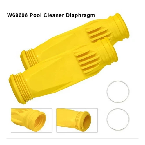 For Zodiac Baracuda Pool Cleaner Kit: 2 x Diaphragm - 1 x Skirt/Disc - 1 x Foot - Picture 8 of 14