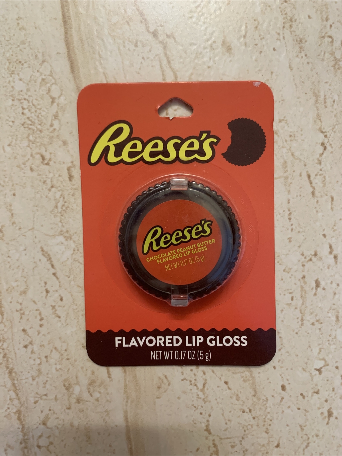 New In Box Reese S Chocolate Peanut Butter Flavored Lip Gloss 1 Makeup