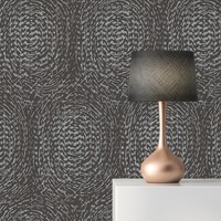 Tadessi Vliestapete Grafik Tino M1-No.2378 Anthrazit Silber Geometrisch