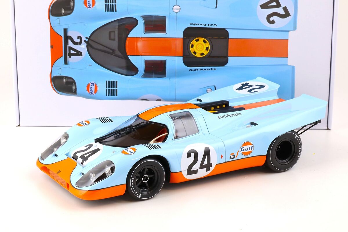 1:12 Norev Porsche 917K Siffert/ Redman 1000km Spa 1970 Gulf 1:12 Norev Porsche 917K Siffert/ Redman 1000km Spa 1970 Gulf