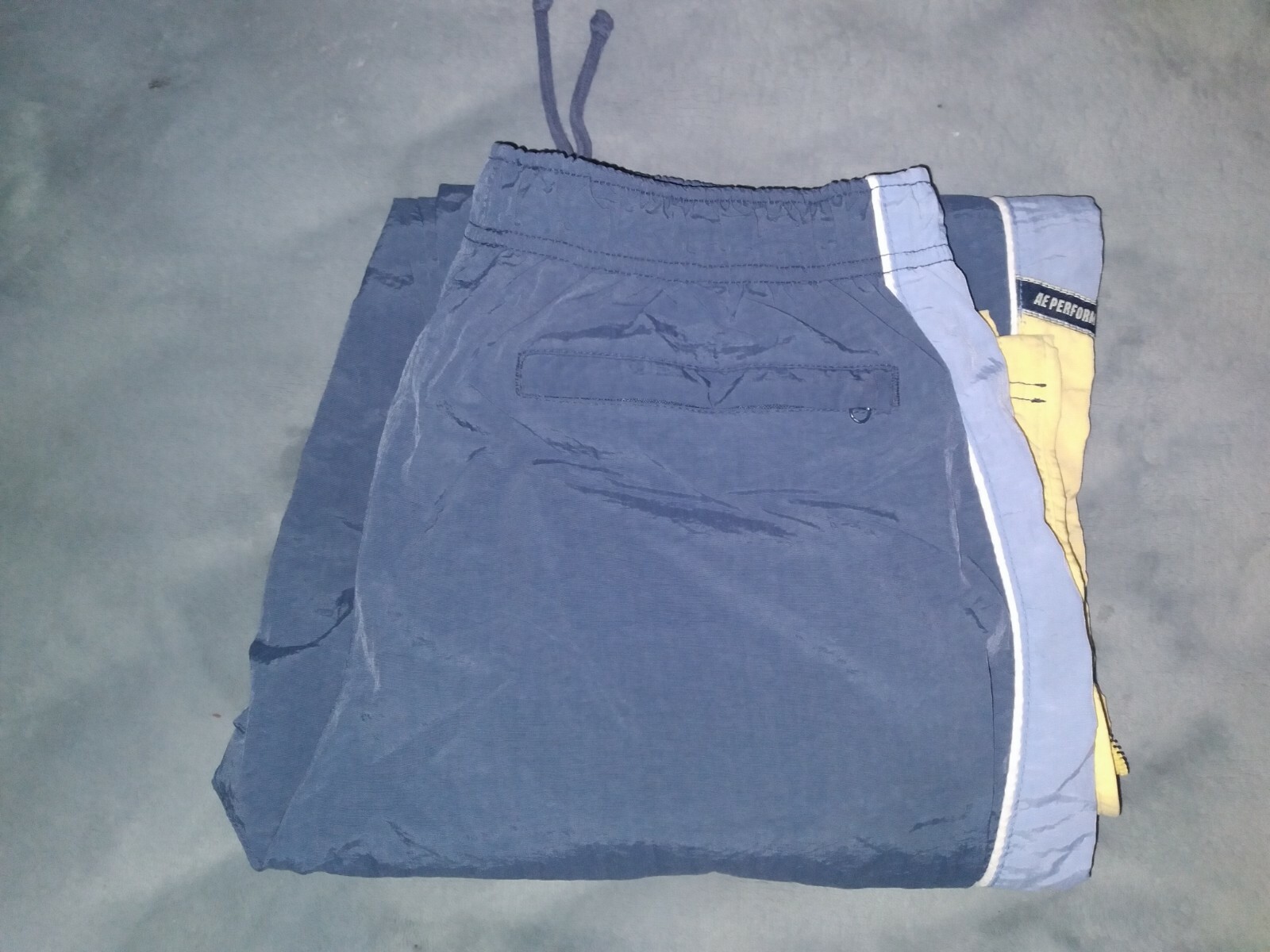 American Eagle Performance Blue & Yellow Athletic… - image 3