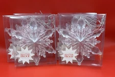 NEW Shatterproof 2018 Hobby Lobby Winter Value Pack Snowflake Clear 6 Boxes of 6