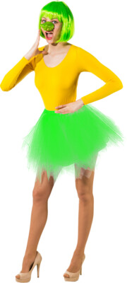 Tutu Tüllrock grün