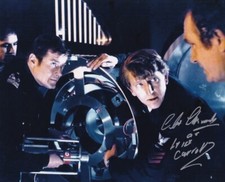 CHRISTOPHER MUNCKE signed Autogramm 20x25cm JAMES BOND in Person autograph COA