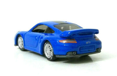 LOOSE 2020 HOT WHEELS 1:64 BLUE PORSCHE 911 GT2 WHEEL SWAP REAL