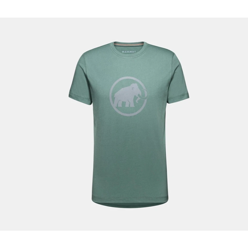 Mammut Core T-Shirt Herren Classic Dark Jade T-Shirt Neu Bio-Baumwolle Klettern - Bild 1 von 1