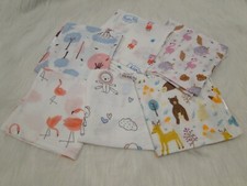 2PCS 0f Baby 35x35cm Organic Cotton Gauze Muslin Soft Squares Washcloth